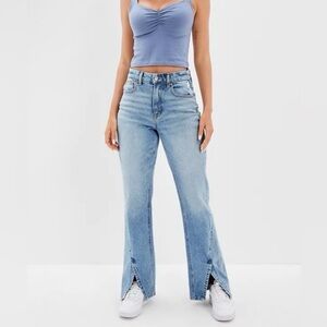 American Eagle Outfitters 90’s Bootcut Jeans with Slits at the Bottom